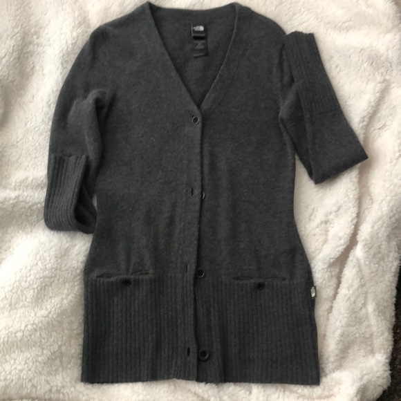 The North Face !! Sweaters beautiful gray small - Picture 2 of 8